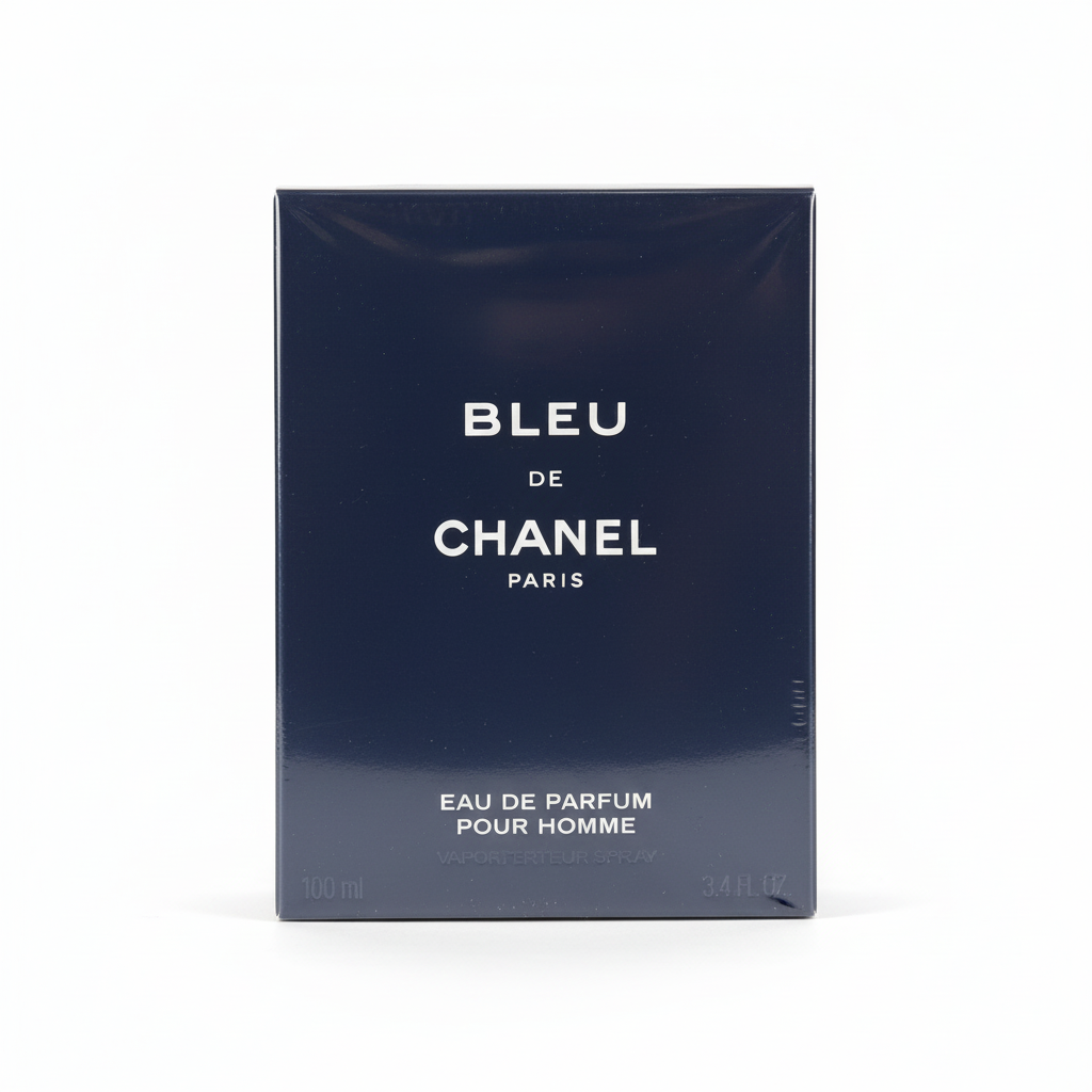 Bleu de Chanel Eau de Parfum Pour Homme 100ml - sfondo bianco