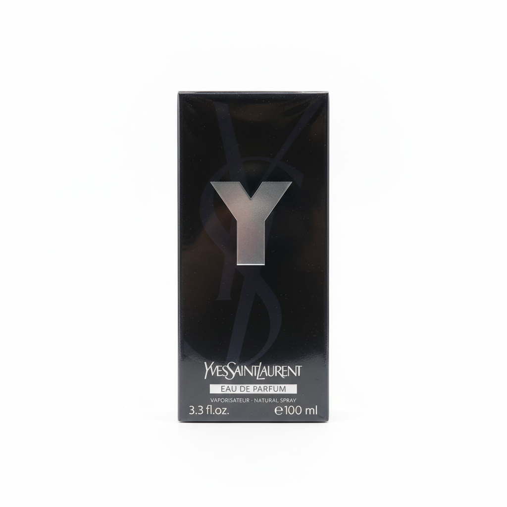 YSL Y Eau de Parfum 100ml - sfondo bianco