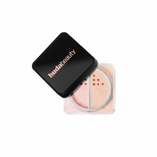 Huda Beauty Easy Bake Loose Powder Duo - Variante 2 sfondo bianco GMC