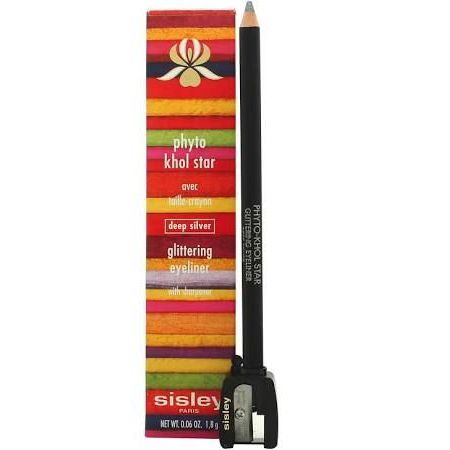 Sisley Matita Glitter Eyeliner Phyto Khol Star Deep Silver Tester  Senza Temperino