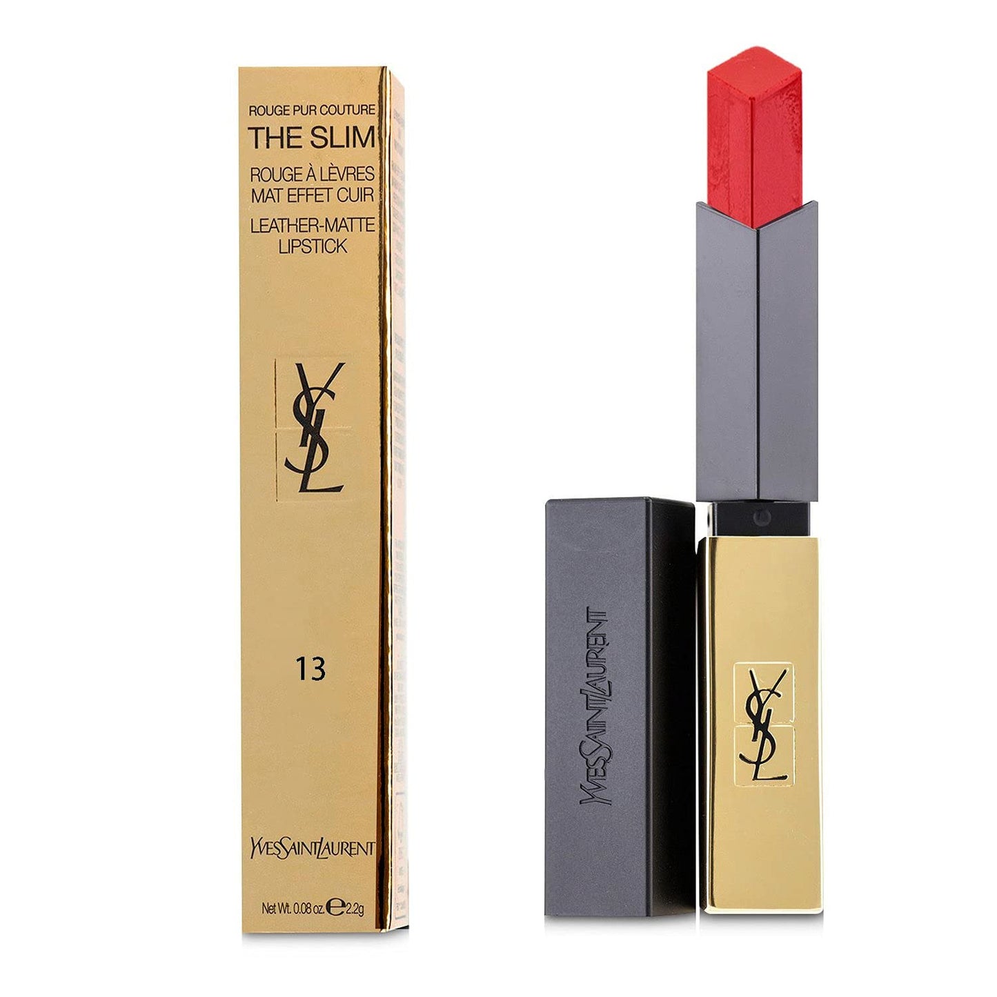 Yves Saint Laurent Rouge Pur Couture The Slim Rossetto Tester
