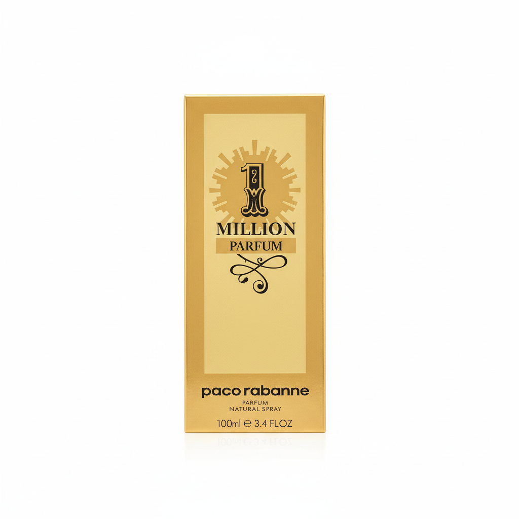 Paco Rabanne 1 Million Parfum 100ml sfondo bianco