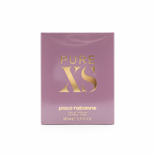 Paco Rabanne Pure XS Eau de Parfum 80ml - sfondo bianco