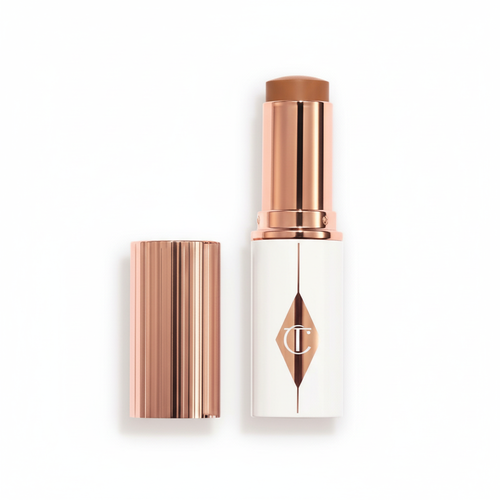 Charlotte Tilbury Unreal Skin Foundation Stick - 12.5 Tan sfondo bianco GMC