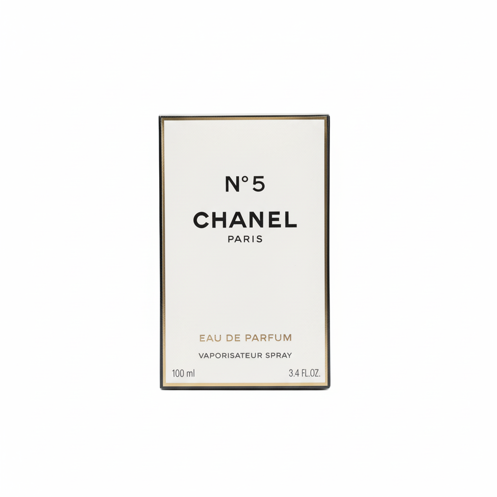 Chanel N°5 Eau de Parfum 100ml - sfondo bianco