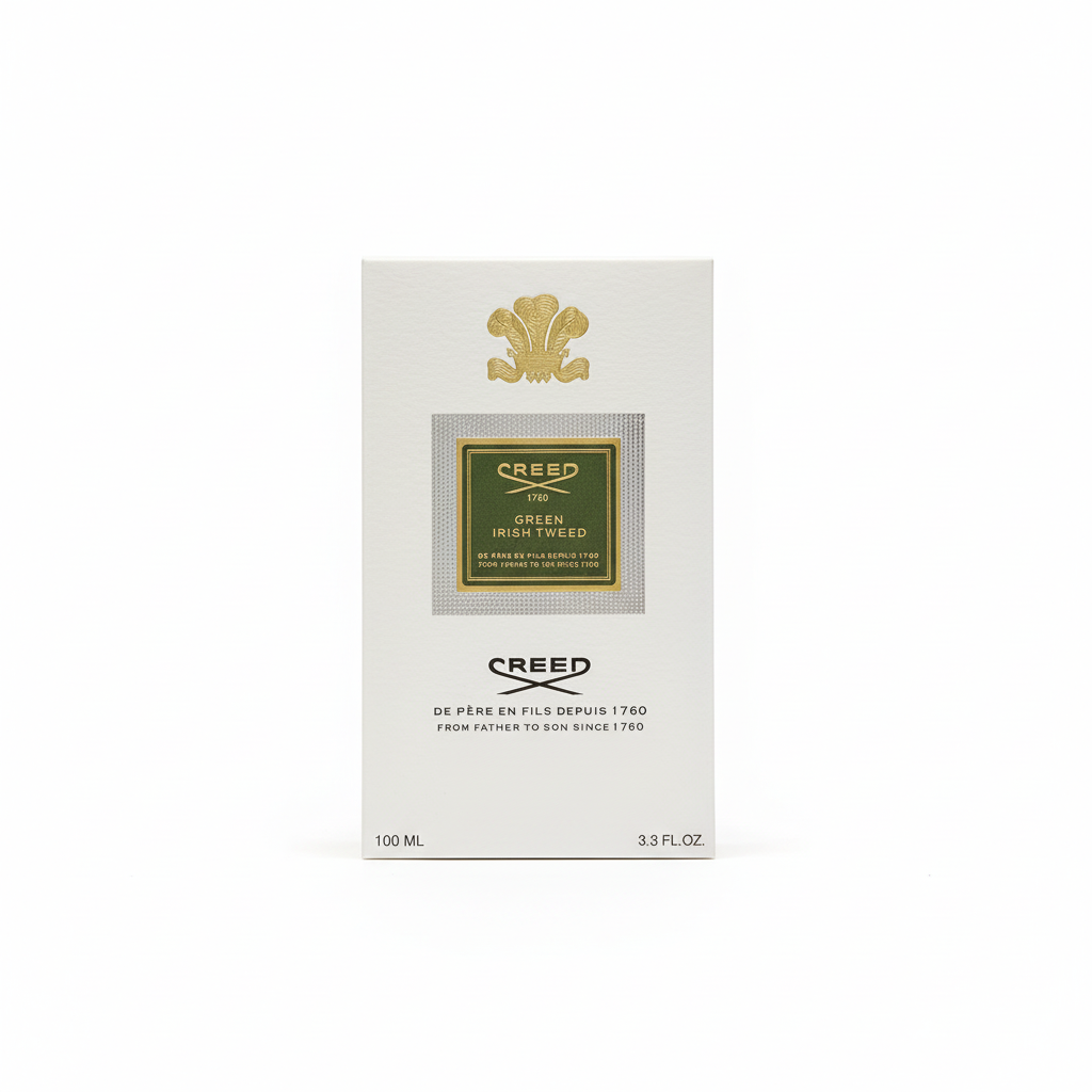 Creed Green Irish Tweed Eau de Parfum 100ml - sfondo bianco
