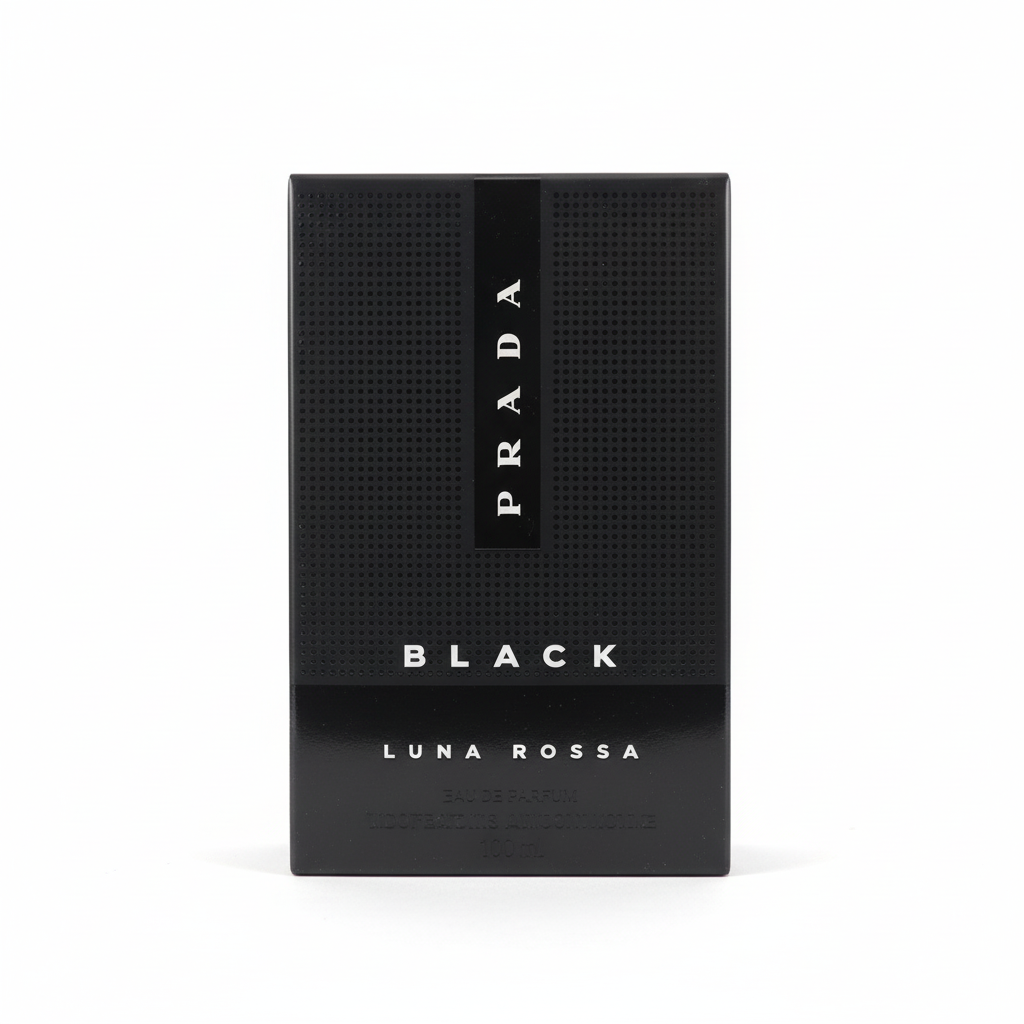 Prada Luna Rossa Black Eau de Parfum 100ml - sfondo bianco