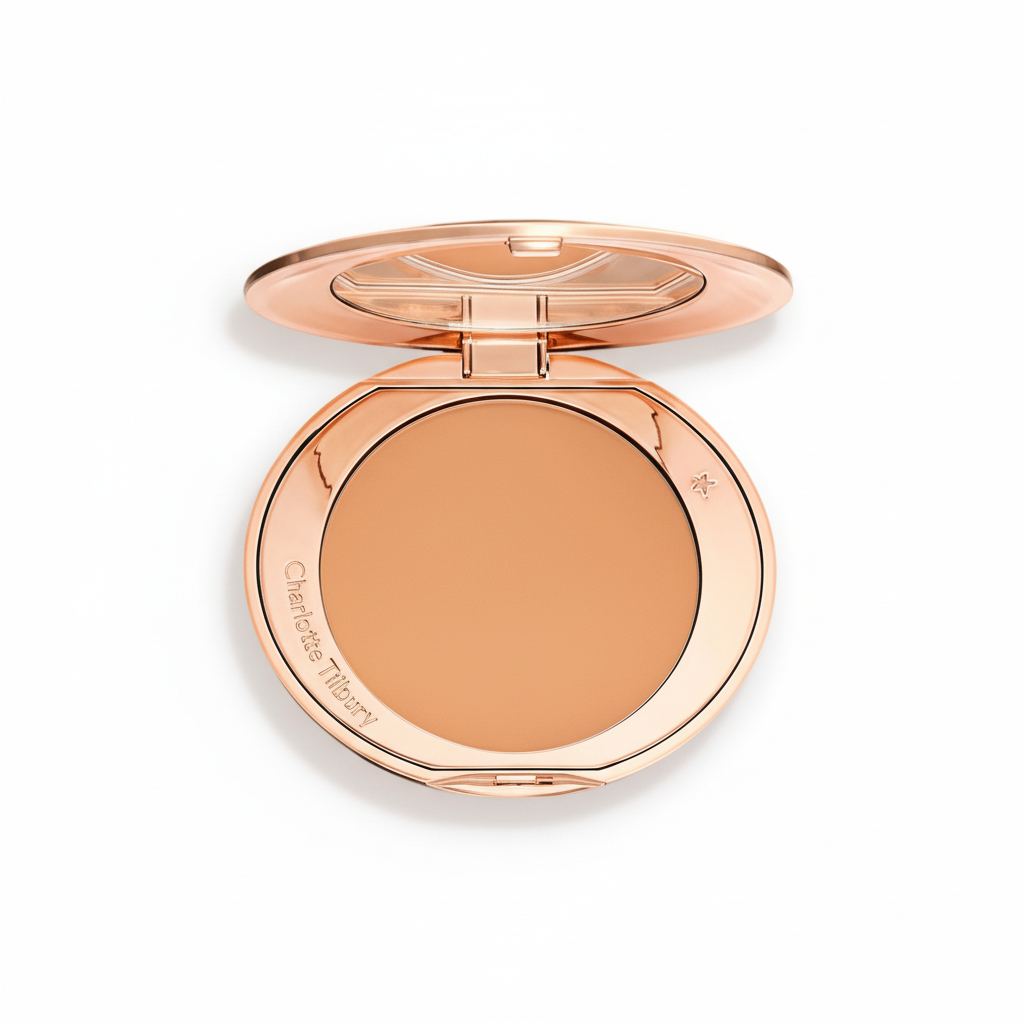 Charlotte Tilbury Airbrush Flawless Finish Powder - 3 Tan sfondo bianco GMC