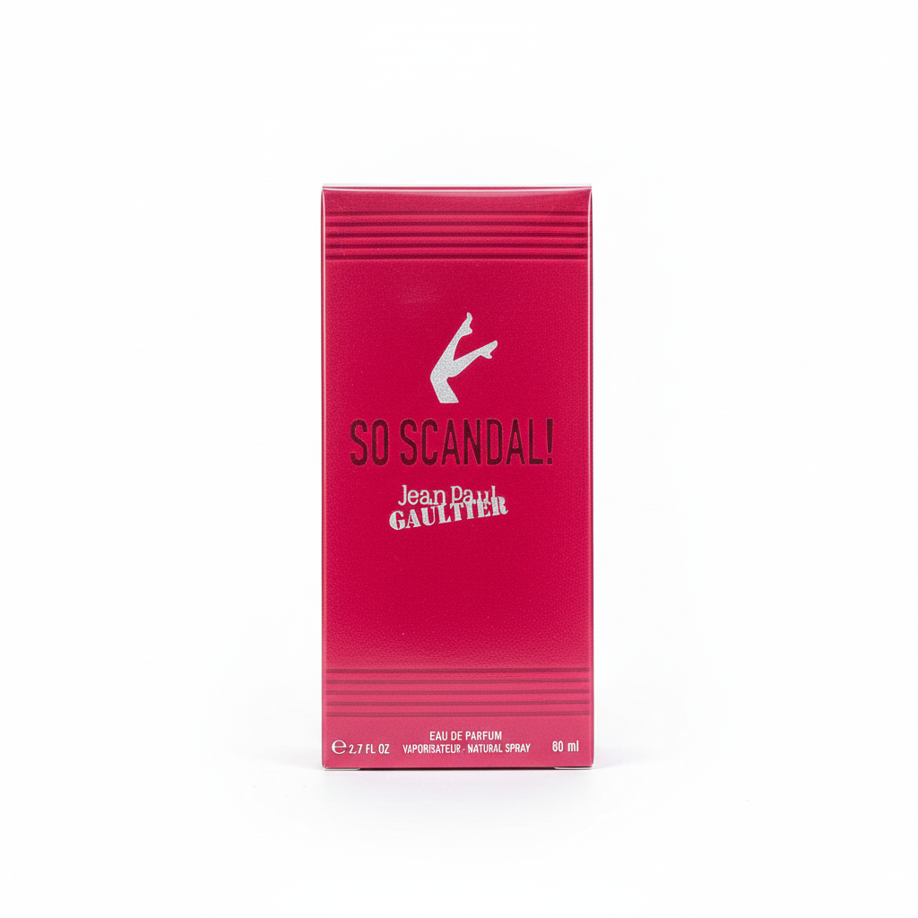 Jean Paul Gaultier So Scandal! Eau de Parfum 80ml - sfondo bianco