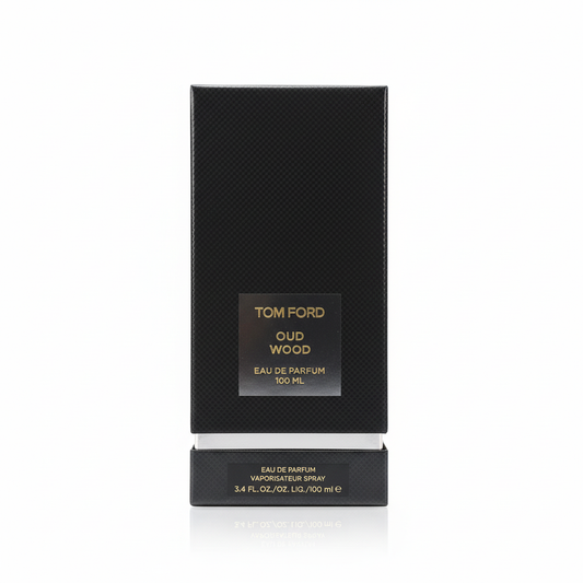Tom Ford Oud Wood Eau de Parfum 100ml - sfondo bianco
