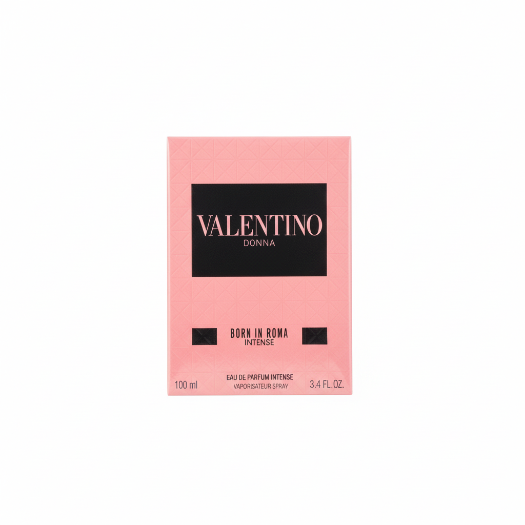 Valentino Donna Born in Roma Intense EDP 100ml sfondo bianco