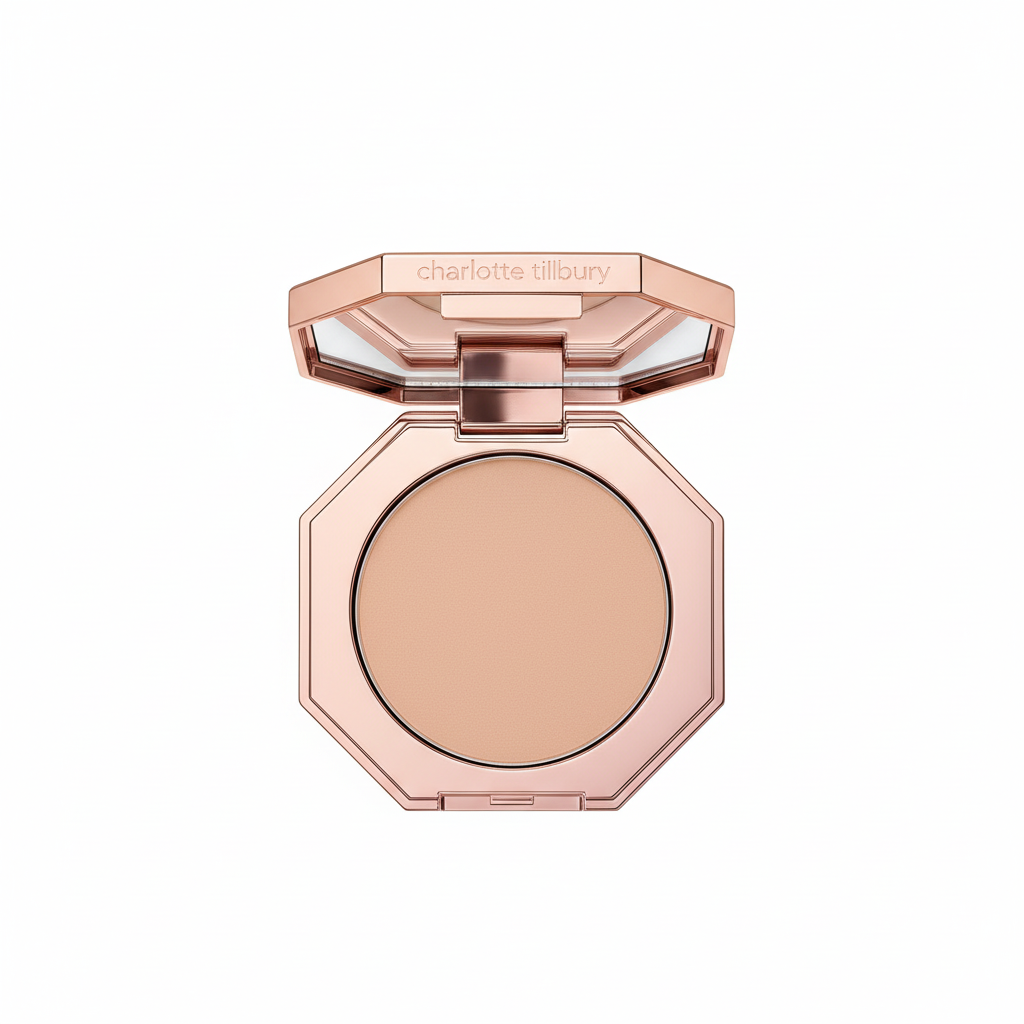 Charlotte Tilbury Airbrush Flawless Finish Powder - 2 Medium sfondo bianco GMC