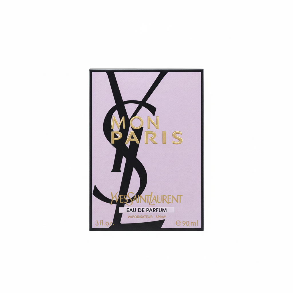 YSL Mon Paris Eau de Parfum 90ml - sfondo bianco