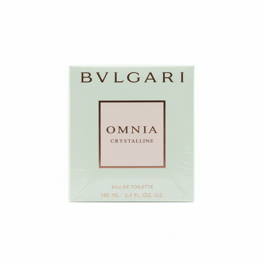 Bvlgari Omnia Crystalline Eau de Toilette 100ml - sfondo bianco